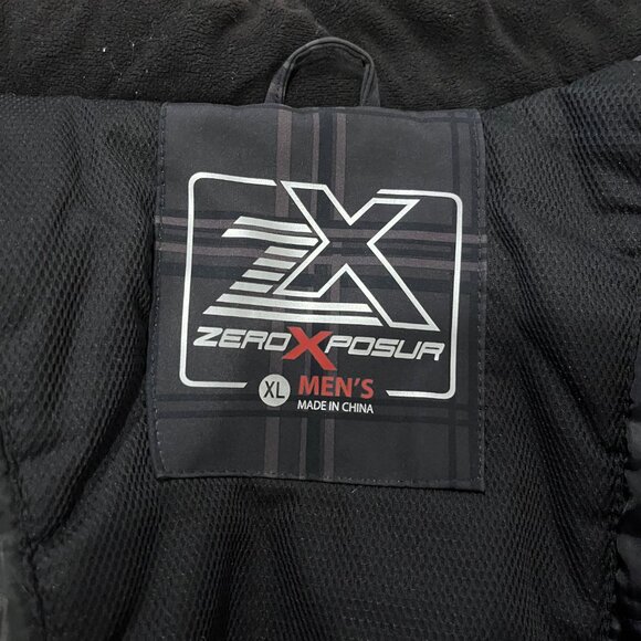 Zeroxposur Mens Size XL Winter Jacket Full Zip For Ski Conditions -Thermal- - Picture 3 of 3